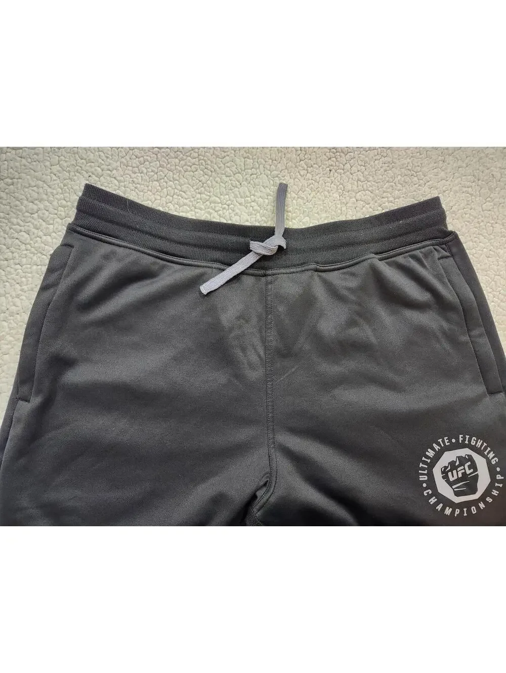 UFC Pants Mens XL Black Ultimate Fighting Championship MMA Sweatpants Joggers